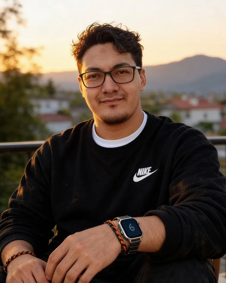 Donovan Feitosa, estrategista digital, ao entardecer